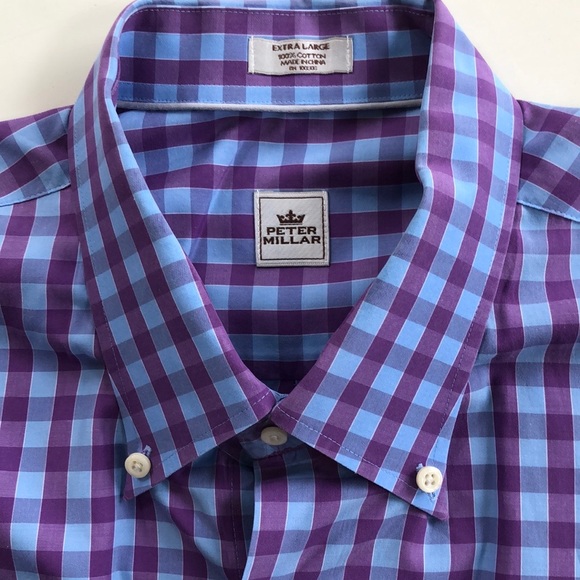 Peter Millar Other - Peter Millar Cotton Checked Shirt